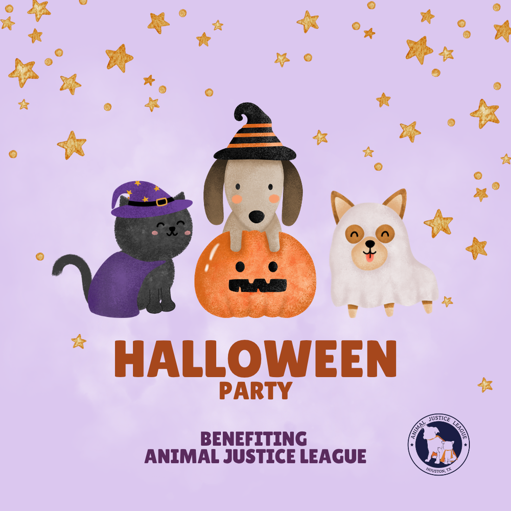 Halloween Party benefiting Animal Justice League