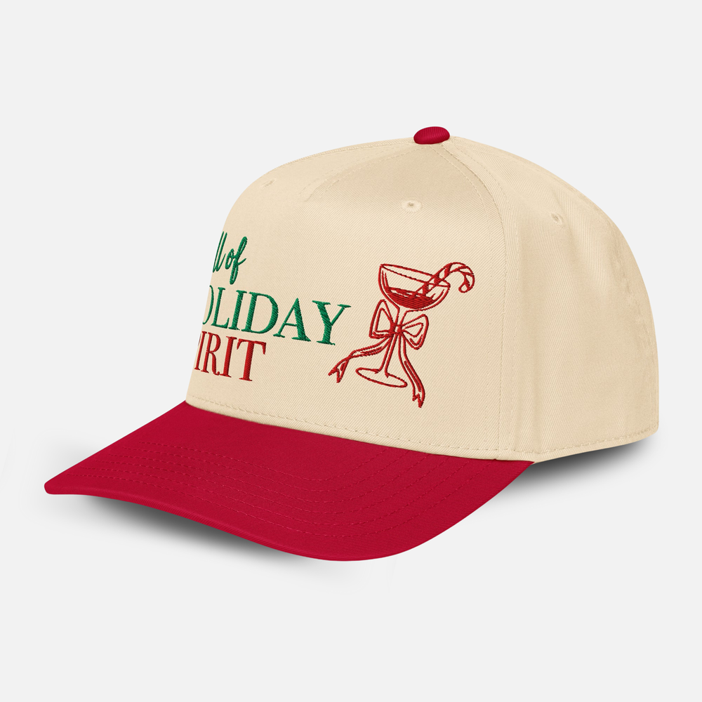
                  
                    Holiday Spirit Canvas Cap
                  
                