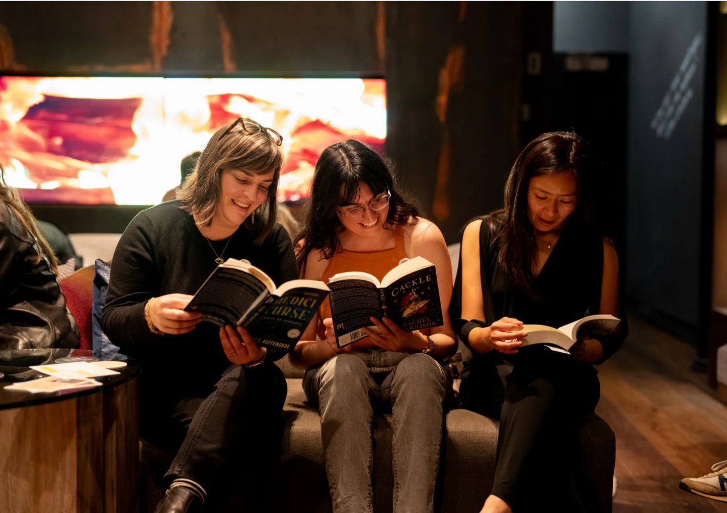Silent Book Club Meeting