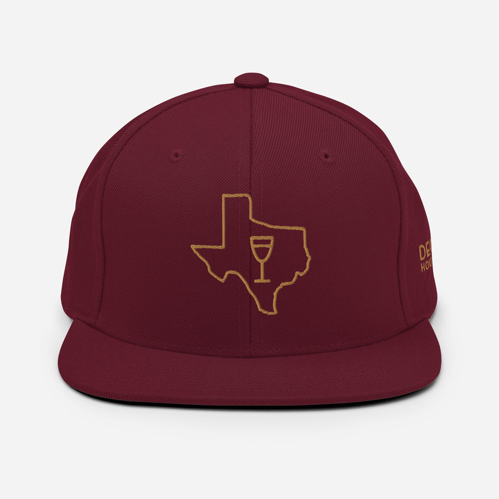 Texas Wine Snapback Hat